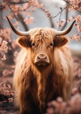 Highland cattle in Japan