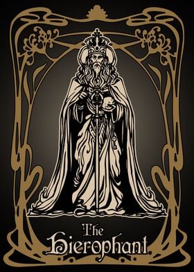 The Hierophant Tarot card