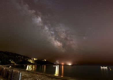 Milkyway over the Sea