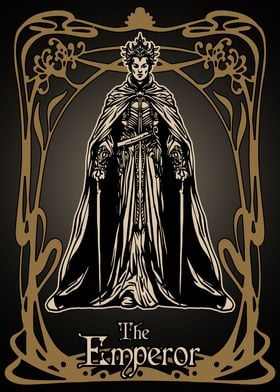 The Emperor Tarot card