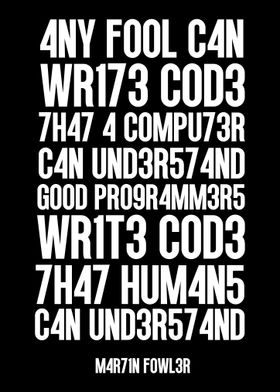 Good Programmers