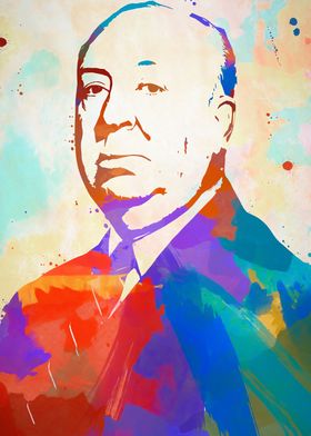 Alfred Hitchcock Art