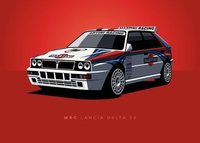 WRC Lancia Delta S4