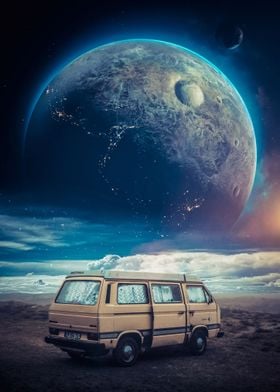 Van of adventurer Planet