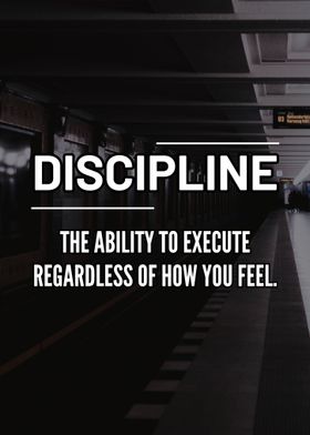 discipline quote