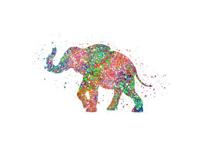 Elephant Watercolor