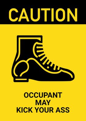 CAUTION BOOT