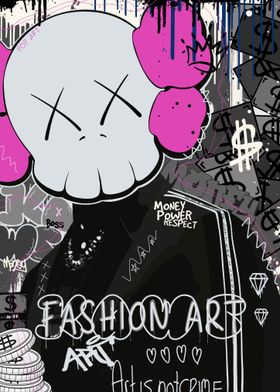 Kaws Dior Graffiti