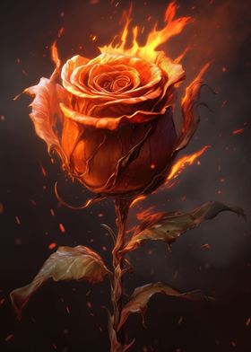 Burning Rose