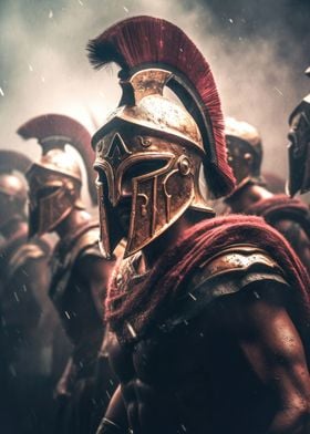 Realistic Spartan Helmet
