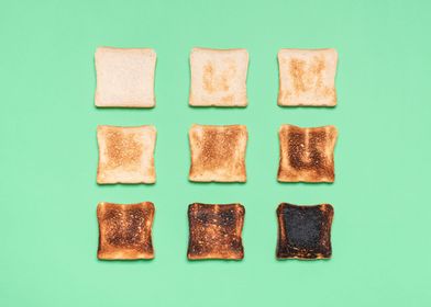 Toasted bread variety