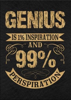 Genius Perspiration