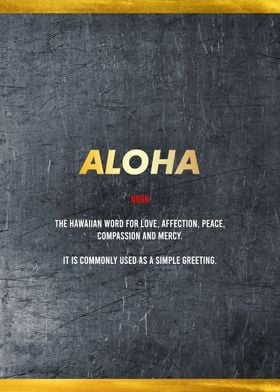 aloha funny definition