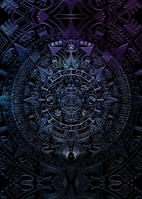 Dark Maya Calendar