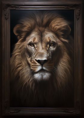 Portait Lion
