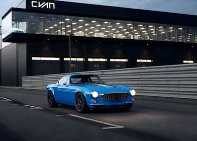 Volvo P1800 Cyan