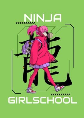 Ninja girl school