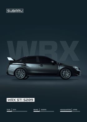 Subaru WRX STI S209 2019