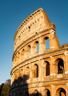 Arches of Colosseum Rome