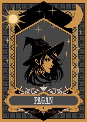 PAGAN TAROT CARD