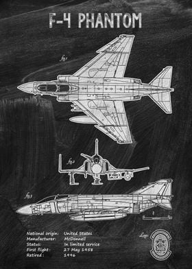 F 4 Phantom Blueprint