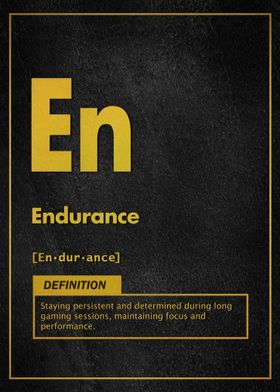 Endurance game definition