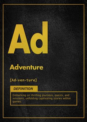 Adventure game definition