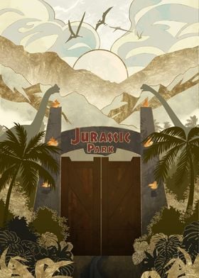 Jurassic Park Illustrations-preview-0