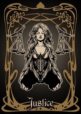 Justice Tarot card