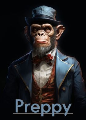 Preppy monkey style