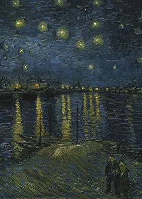 Starry Night on the Rhone