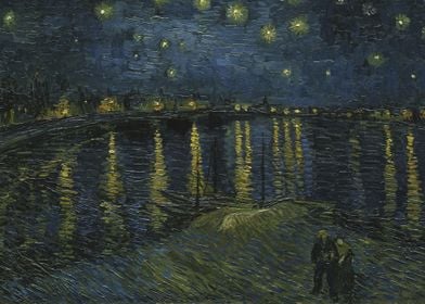 Starry Night on the Rhone