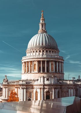 Pauls Cathedral Reflection