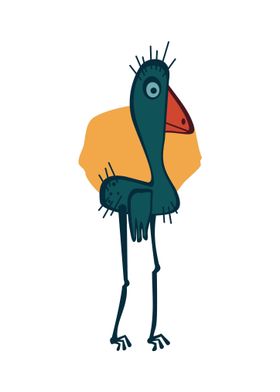 Ugly bird