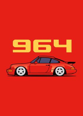 964 turbo classic car