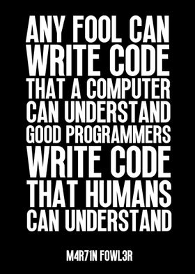 Good Programmers