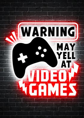 warning may yell at video 