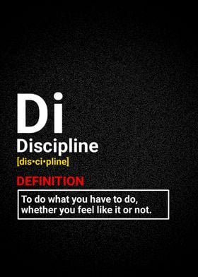 discipline 