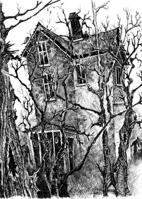 Gothic Haunted House