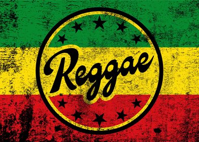 Reggae Music Rasta Flag