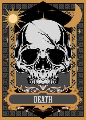 DEATH SKULL CLASSIC TAROT