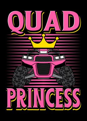 Quad Princess Riding ATV