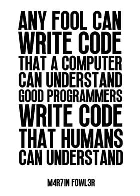 Good Programmers