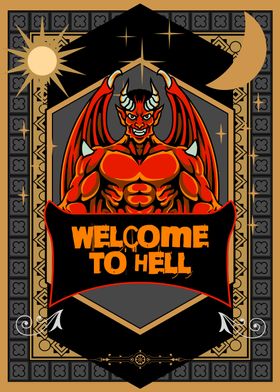 WELCOME TO HELL RED DEVIL