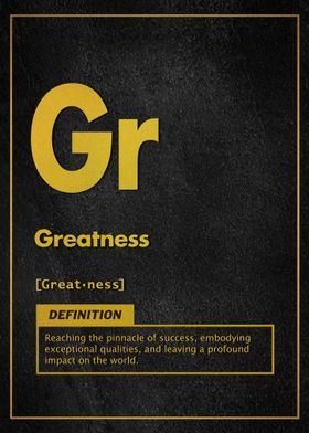 Greatness definition