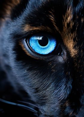 Black Panther Eye Close Up