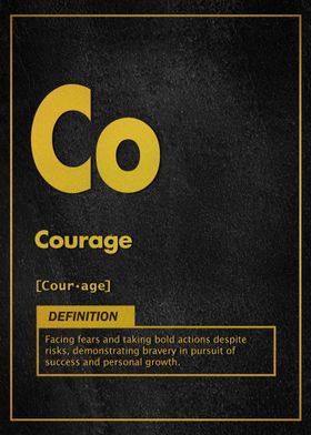 Courage definition