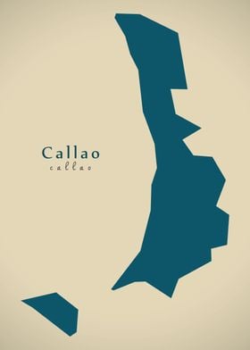 Callao Peru region map