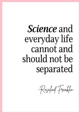 Science and everyday life 