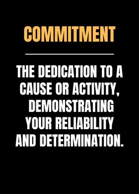 Commitment Definition